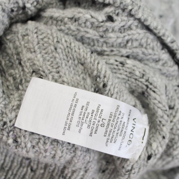 NWT VINCE Wool Blend Sweater - Everyday Comfortable Office Wear - Picture 15 of 15